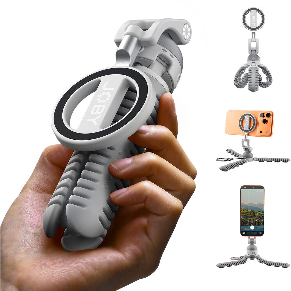 JOBY PodZilla Suction Tripod MagSafe Kit Grey – Phone Tripod