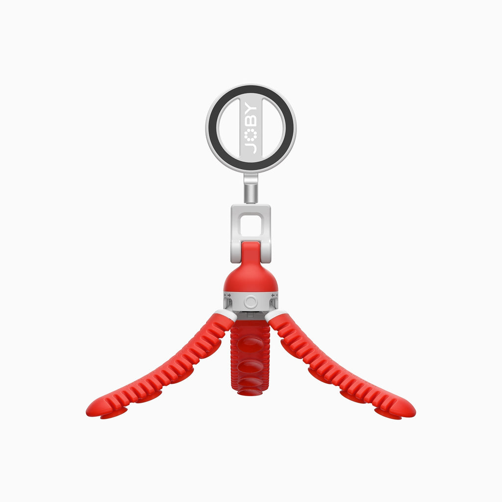 JOBY PodZilla Octo Suction Tripod Red – Flexible Phone Stand